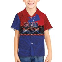 Personalised Samoan DNA-Proud of Samoa Hawaiian Shirt Polynesian Patterns - Polynesian Pride
