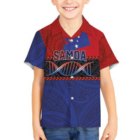 Personalised Samoan DNA-Proud of Samoa Hawaiian Shirt Polynesian Patterns LT03 - Polynesian Pride