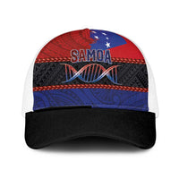 Samoan DNA-Proud of Samoa Mesh Trucker Cap Polynesian Patterns - Polynesian Pride