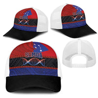 Samoan DNA-Proud of Samoa Mesh Trucker Cap Polynesian Patterns LT03 - Polynesian Pride