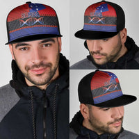 Samoan DNA-Proud of Samoa Mesh Trucker Cap Polynesian Patterns - Polynesian Pride
