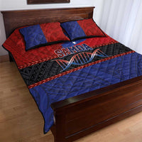 Samoan DNA-Proud of Samoa Quilt Bed Set Polynesian Patterns - Polynesian Pride