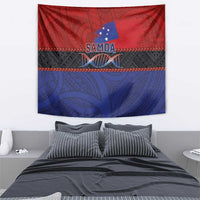 Samoan DNA-Proud of Samoa Tapestry Polynesian Patterns - Polynesian Pride