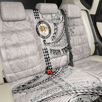 Custom Hawaii James Campbell High School Back Car Seat Cover Tribal Kakau Pattern LT03