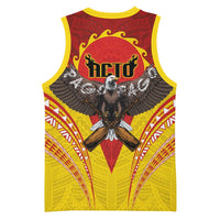 American Samoa Fautasi Race Basketball Jersey Pago Pago-Aeto Samoan Tattoo and Eagle LT03 - Polynesian Pride