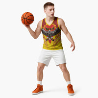 American Samoa Fautasi Race Basketball Jersey Pago Pago-Aeto Samoan Tattoo and Eagle LT03 - Polynesian Pride