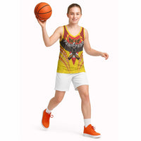 American Samoa Fautasi Race Basketball Jersey Pago Pago-Aeto Samoan Tattoo and Eagle LT03 - Polynesian Pride