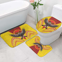 American Samoa Fautasi Race Bathroom Set Pago Pago-Aeto Samoan Tattoo and Eagle LT03 - Polynesian Pride
