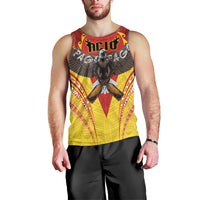 American Samoa Fautasi Race Men Tank Top Pago Pago-Aeto Samoan Tattoo and Eagle LT03 - Polynesian Pride