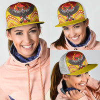American Samoa Fautasi Race Mesh Trucker Cap Pago Pago-Aeto Samoan Tattoo and Eagle LT03 - Polynesian Pride