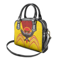 American Samoa Fautasi Race Shoulder Handbag Pago Pago-Aeto Samoan Tattoo and Eagle LT03 - Polynesian Pride