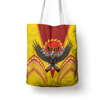 American Samoa Fautasi Race Tote Bag Pago Pago-Aeto Samoan Tattoo and Eagle LT03 - Polynesian Pride