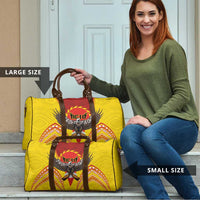 American Samoa Fautasi Race Travel Bag Pago Pago-Aeto Samoan Tattoo and Eagle LT03 - Polynesian Pride