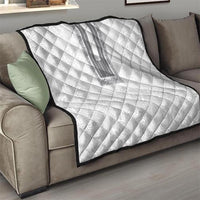 Philippines Polynesian Jasmine Pattern Quilt With Barong Tagalog White Style LT03 - Polynesian Pride