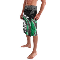 Personalised New Zealand Darts Lavalava Koru Tribal Tattoo and Silver Fern Maori Pattern Green Color LT03 - Polynesian Pride