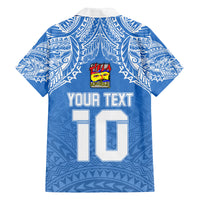 Custom Hela Wigmen Rugby Family Matching Tank Maxi Dress and Hawaiian Shirt Papua New Guinea Polynesian Tattoo LT03 - Polynesian Pride