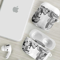 Japanese Irezumi and Hawaiian Polynesian Art Tattoo AirPods Case White Color LT03 - Polynesian Pride