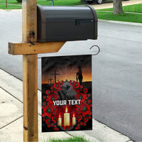 Custom New Zealand and Australia ANZAC Day Garden Flag Gallipoli and Canlelight Lest We Forget LT03 - Polynesian Pride