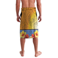 Happy Lei Day Lavalava Hula Girl Polynesian Flower Kakau Pattern LT03 - Polynesian Pride