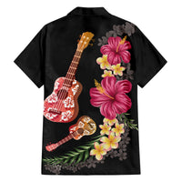 Ukulele mix Polynesian Flower Hawaiian Shirt Hawaiian Tribal Pattern LT03 - Polynesian Pride