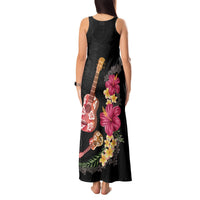 Ukulele mix Polynesian Flower Tank Maxi Dress Hawaiian Tribal Pattern LT03 - Polynesian Pride