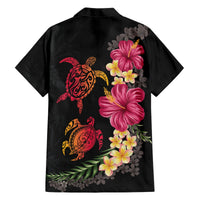 Hawaiian Flower and Tribal Turtle Hawaiian Shirt Colorful Style LT03 - Polynesian Pride