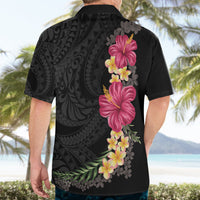 Hawaiian Plumeria and Hibiscus Hawaiian Shirt Colorful Style LT03 - Polynesian Pride