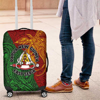 Papua New Guinea East Sepik Province Luggage Cover Tribal Crocodile Birds of Paradise Melanesian Tattoo