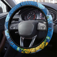 Polynesian Scuba Diving Steering Wheel Cover Beauty Corals with Underwater and Polynesian Pattern LT03 - Polynesian Pride