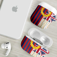 Hawaiian Tropical Plants Lei AirPods Case National Flag Style LT03 - Polynesian Pride