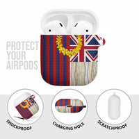 Hawaiian Tropical Plants Lei AirPods Case National Flag Style LT03 - Polynesian Pride