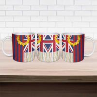 Hawaiian Tropical Plants Lei Ceramic Mug National Flag Style LT03 - Polynesian Pride