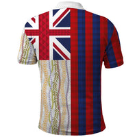 Hawaiian Tropical Plants Lei Polo Shirt National Flag Style LT03 - Polynesian Pride