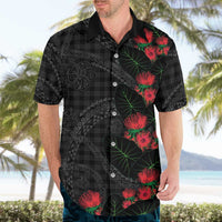 Hawaiian Kakau Art Hawaiian Shirt Taro Leaves with Ohia Lehua and Pakala Pattern LT03 - Polynesian Pride