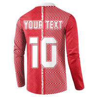 Custom Tahiti Football-Iron Warriors Button Sweatshirt