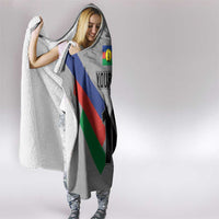 Custom New Caledonia-The Kagus Hooded Blanket