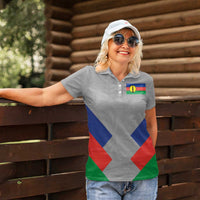 Custom New Caledonia-The Kagus Women Polo Shirt