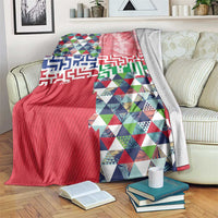 Hawaiian Floral Kakau Tropical Leaves-Sporty Style Blanket LT03 Art - Polynesian Pride