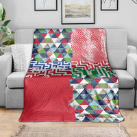 Hawaiian Floral Kakau Tropical Leaves-Sporty Style Blanket LT03 - Polynesian Pride