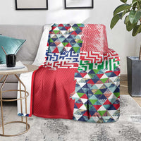 Hawaiian Floral Kakau Tropical Leaves-Sporty Style Blanket LT03 - Polynesian Pride