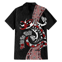Aotearoa Toitu Te Tiriti Taniko Hawaiian Shirt Maori Taniwha Haka - Honour the Treaty LT03 - Polynesian Pride