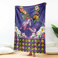 Hawaiian Lei Turtle and Plumeria Blanket Polynerian Art Tattoo-Navy Color LT03 - Polynesian Pride
