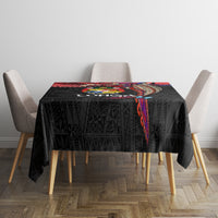 Tonga Emancipation Day Tablecloth Ngatu Humpback Whale Polynesian Flower LT03 - Polynesian Pride