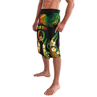 Personalised Pohnpei Independence Day Lavalava Polynesian Tattoo and Plumeria Reggae Color LT03 - Polynesian Pride