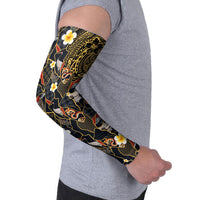 Hawaiian and Japanese Arm Sleeves Polynesian Tattoo with Japanese Culture Kintsugi Style LT03 - Polynesian Pride