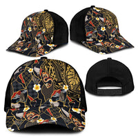 Hawaiian and Japanese Classic Cap Polynesian Tattoo with Japanese Culture Kintsugi Style LT03 - Polynesian Pride