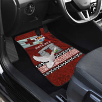 Mate Ma'a Tonga Car Mats Haamonga a Maui and White Dove - Tongan Kupesi Ngatu LT03 - Polynesian Pride