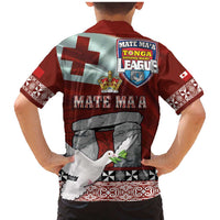 Mate Ma'a Tonga Family Matching Mermaid Dress and Hawaiian Shirt Haʻamonga ʻa Maui and White Dove - Tongan Kupesi Ngatu