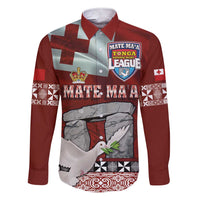 Mate Ma'a Tonga Family Matching Short Sleeve Bodycon Dress and Hawaiian Shirt Haʻamonga ʻa Maui and White Dove - Tongan Kupesi Ngatu