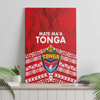 Mate Ma'a Tonga Canvas Wall Art Double White Dove and Kupesi Ngatu Art Tattoo LT03 - Polynesian Pride
